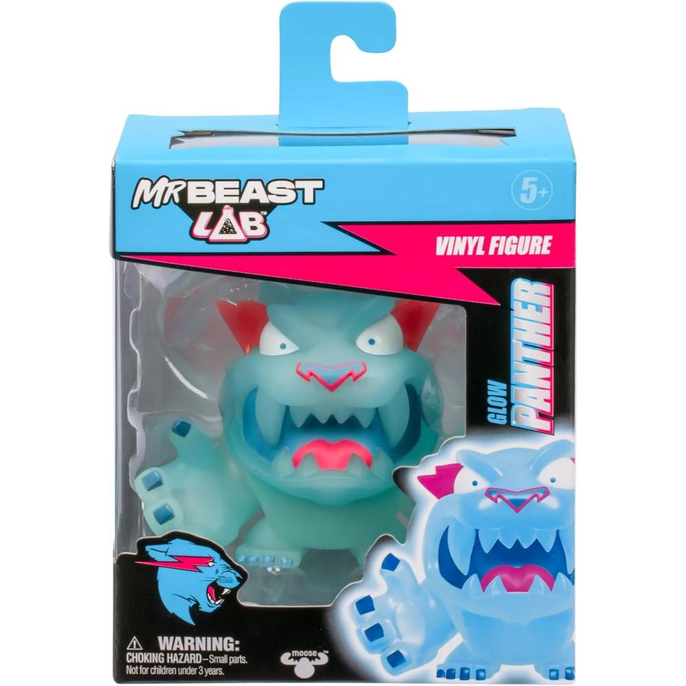 Mr Beast Vinyl Figure Glow Panther