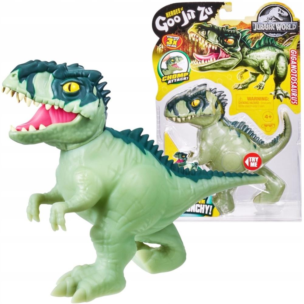 Heroes Of Goo Jit Zu Shredz Spinosaurus - Figurine Gluante Et élastique Pour Enfants