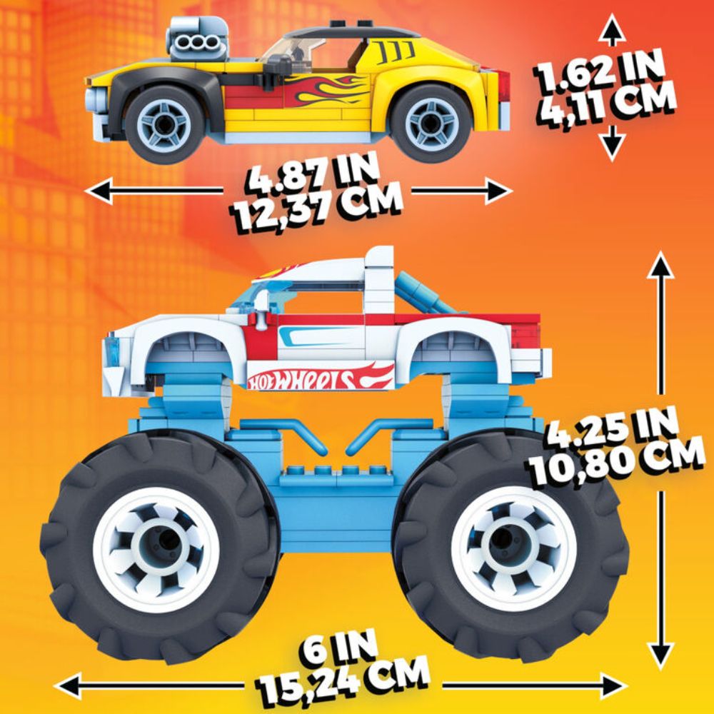Hot Wheels Mega Construx Rodger Dodger & Racing Hot Wheels Mega Construx Rodger Dodger & Racing