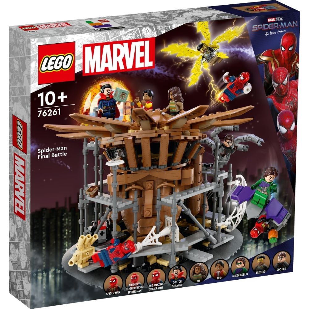 Lego Marvel Spider-Man Final Battle 76261 Building Toy Set (900 Pieces)