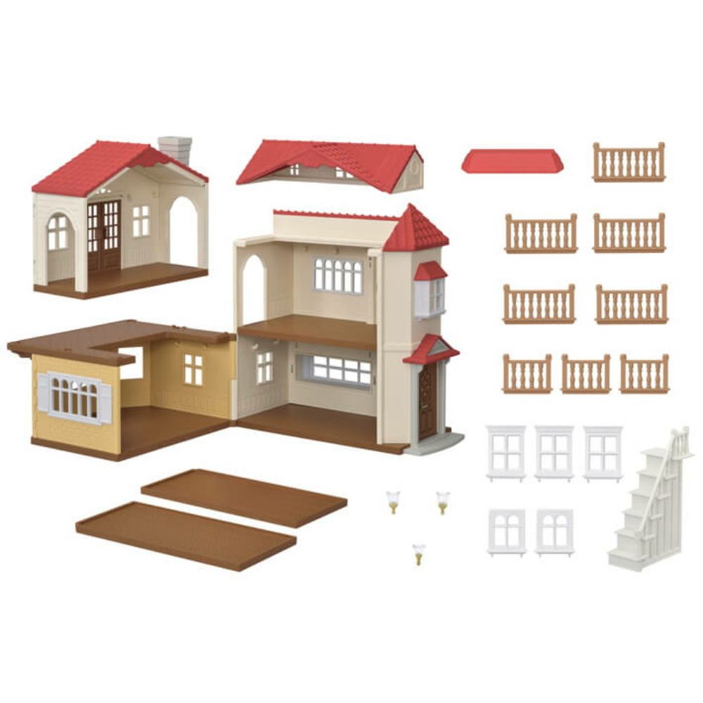 Sylvanian Families Red Roof Country Home Gift Set