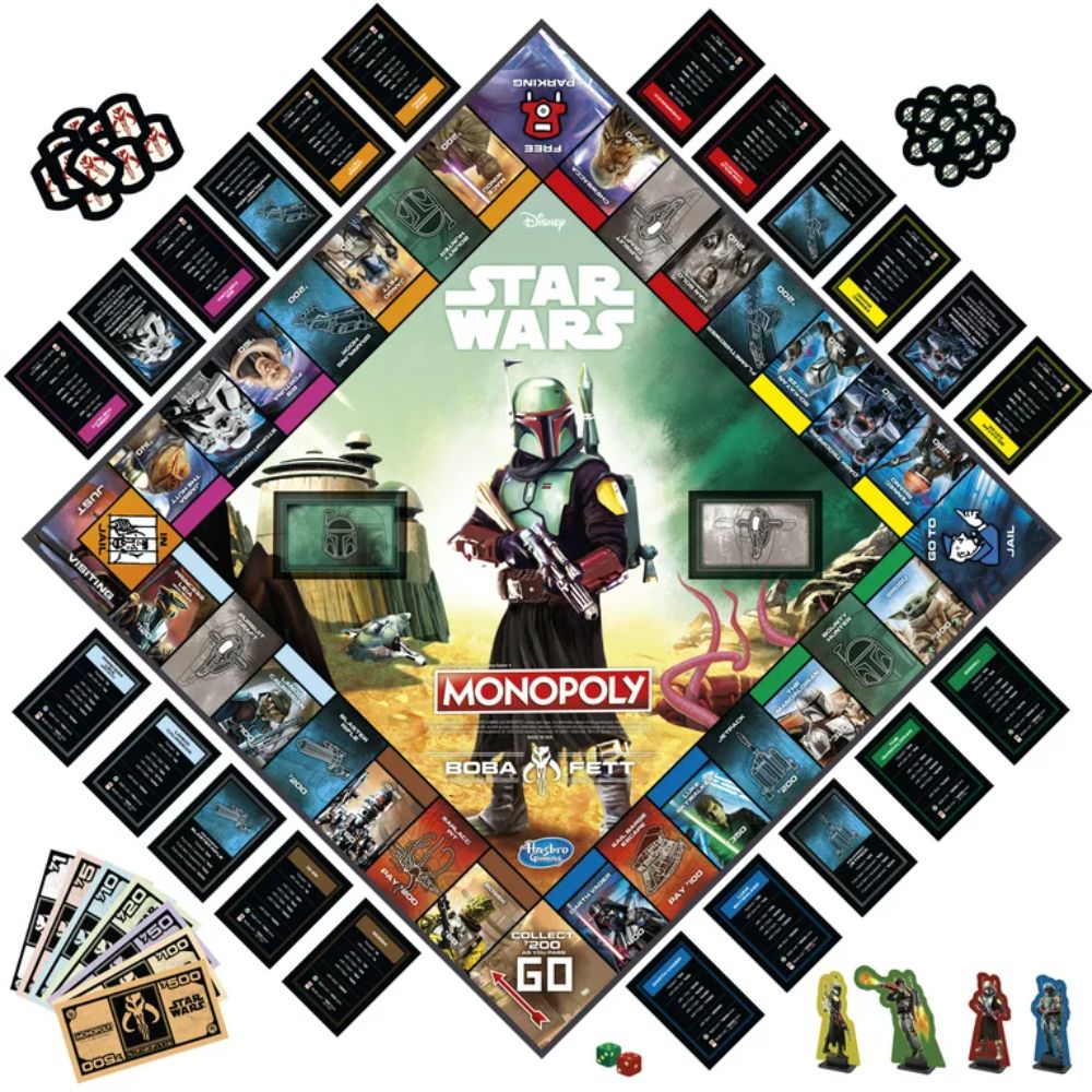 Monopoly Star Wars Boba Fett Edition Monopoly Star Wars Boba Fett Edition