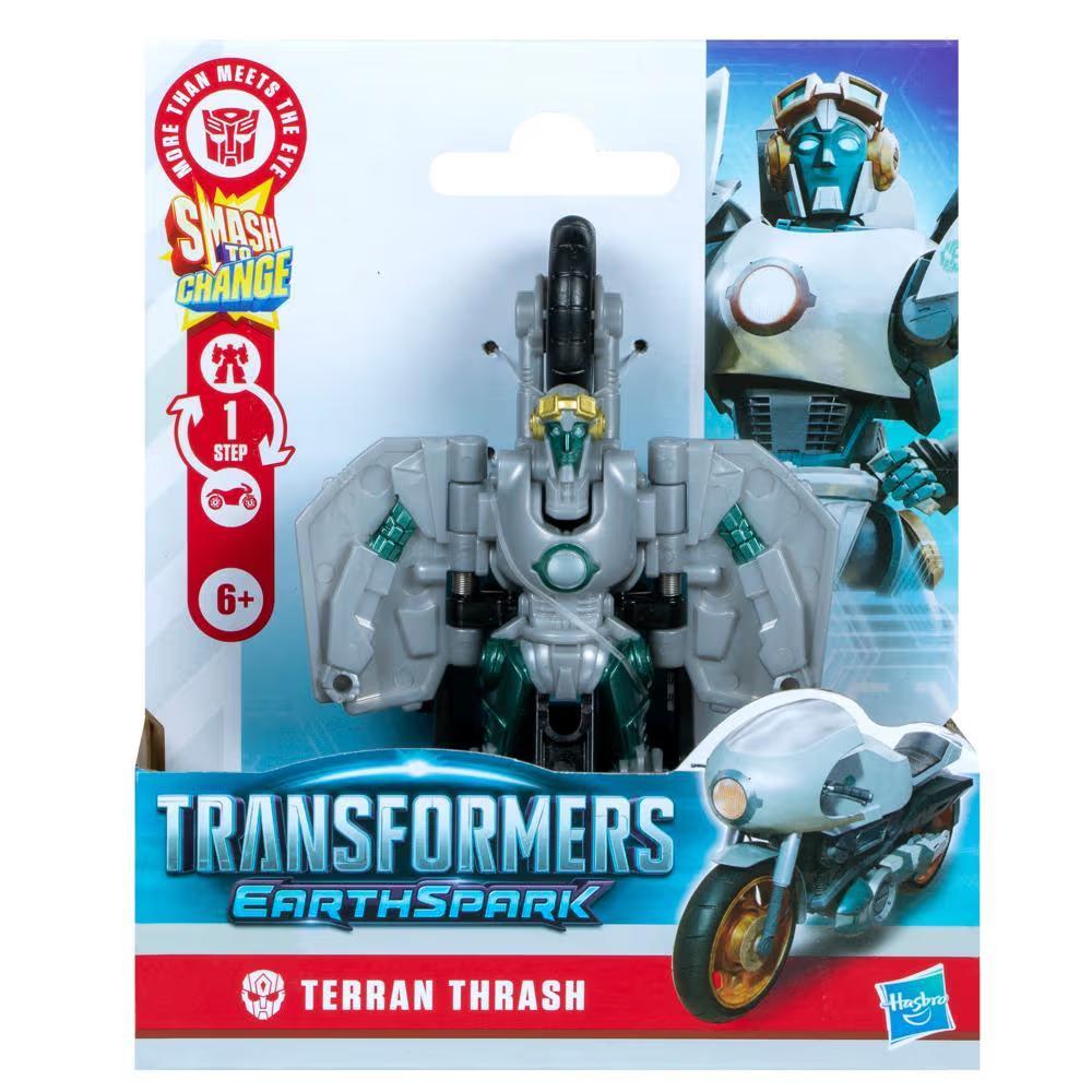 Transformers EarthSpark 1-Step Smash Changers 4In Terran Thrash