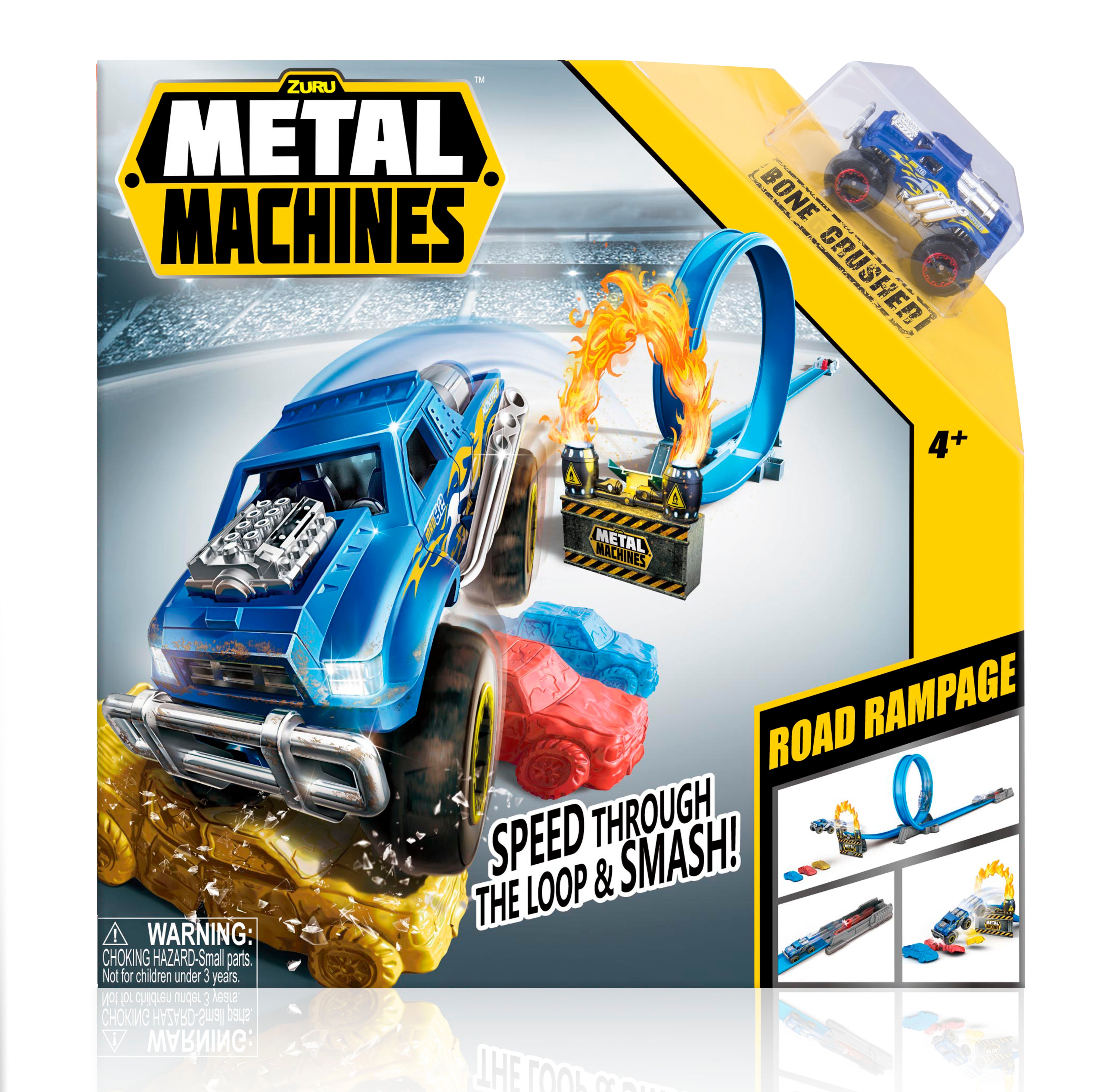 Metal Machines Zuru Metal Machines-Playset-Series 1 Road Rampage Assorted