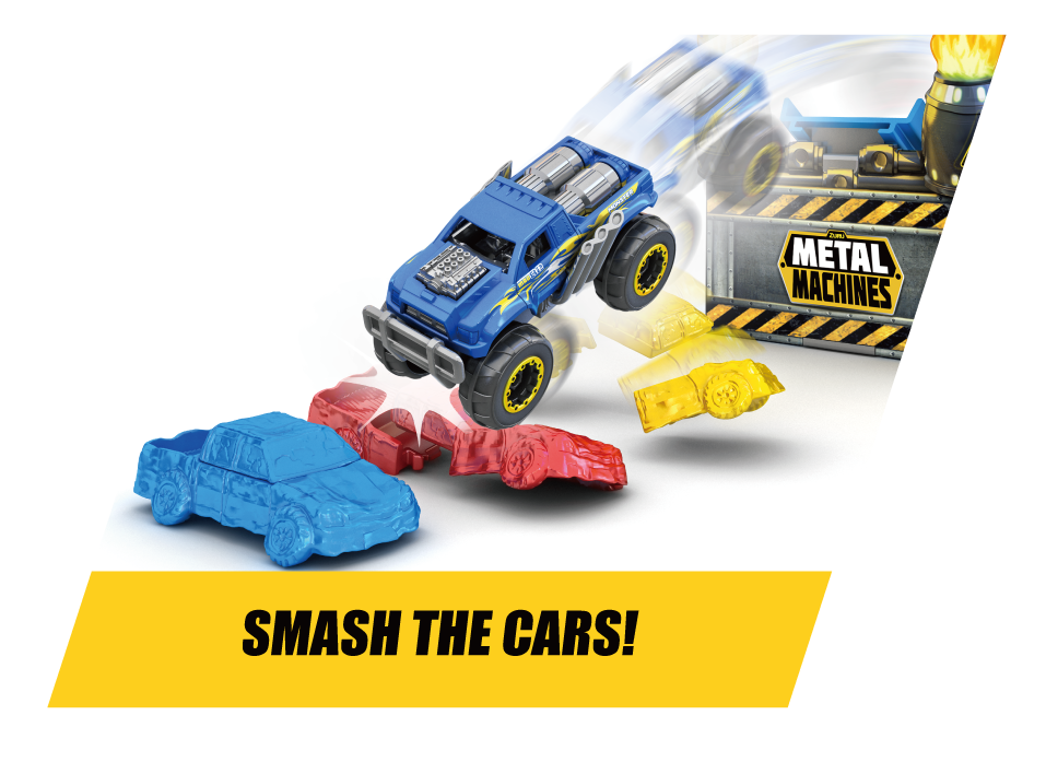 Metal Machines Zuru Metal Machines-Playset-Series 1 Road Rampage Assorted