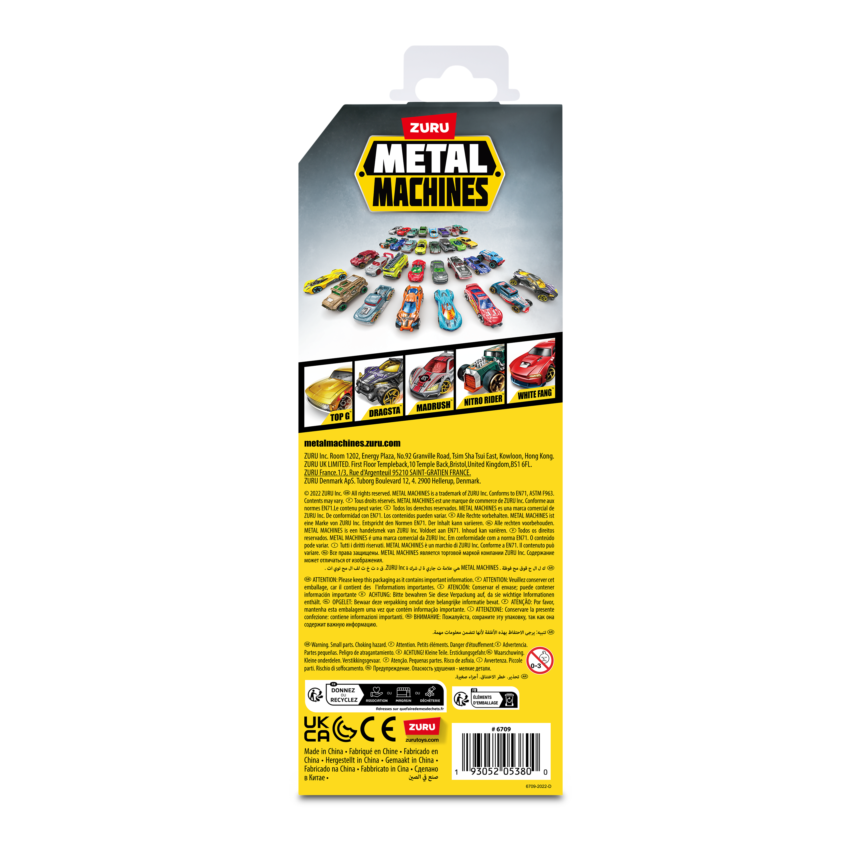 Metal Machines Zuru Metal Machines-Cars-Series Assortment