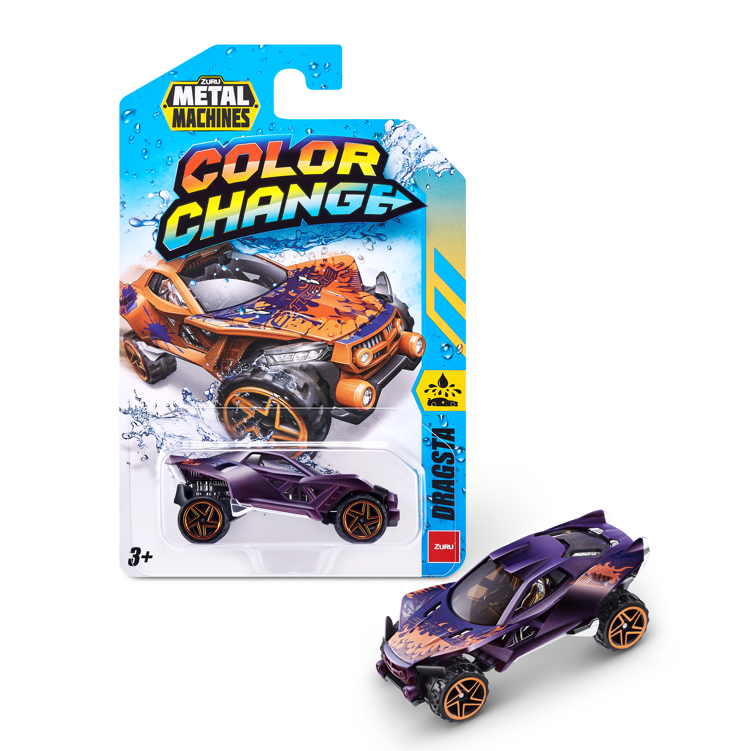 Metal Machines Metal Machines-Standard-Series 4 Car Color Change Assorted