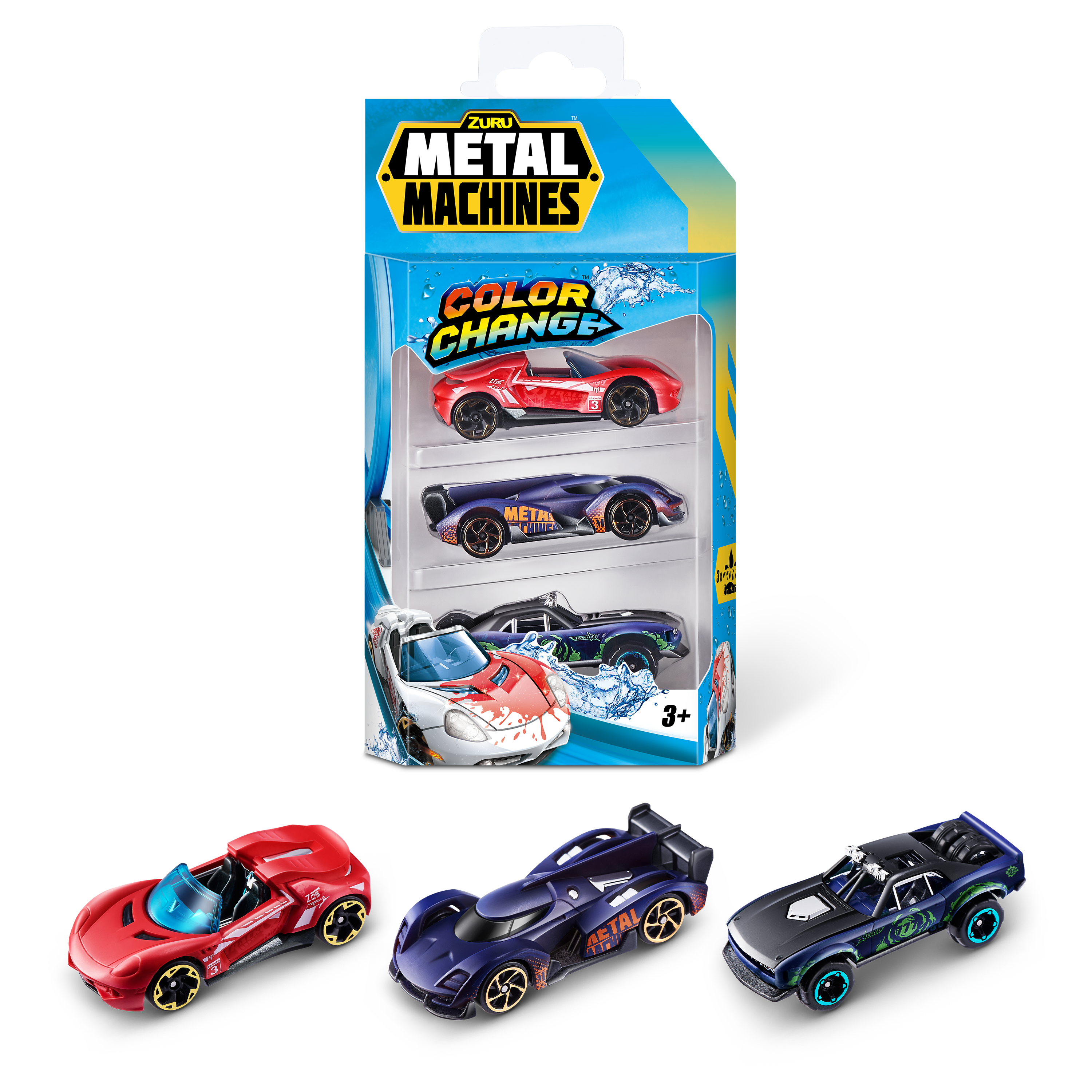 Metal Machines Metal Machines-Standard-Series Car Color Change Assorted