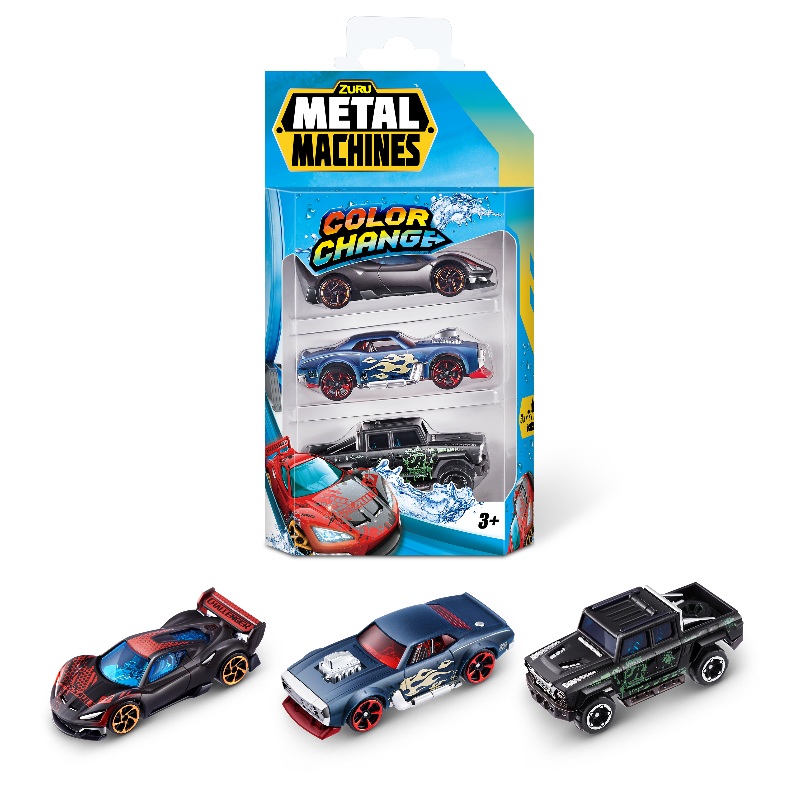 Metal Machines Metal Machines-Standard-Series Car Color Change Assorted