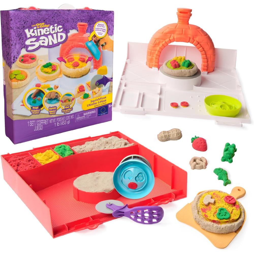 Kinetic Sand Squish Pizza Kinetic Sand Squish Pizza