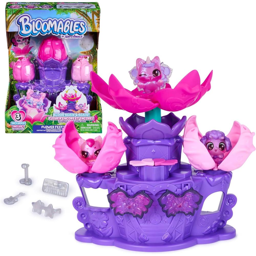 Hatchimals Bloomables Flower Fest 3PACK