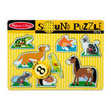 Melissa & Doug Pets Sound Puzzle - 8 Pieces