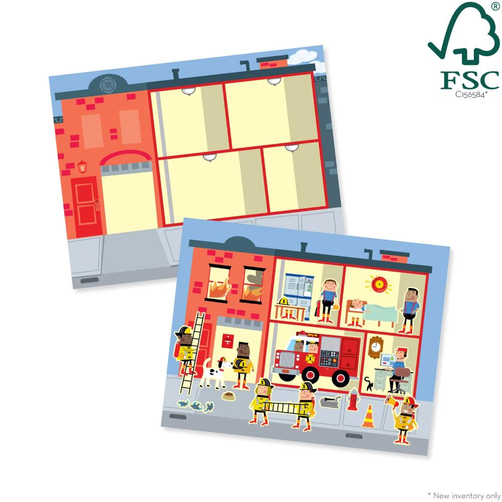 Melissa & Doug Reusable Sticker Pad - My Town Melissa & Doug Reusable Sticker Pad - My Town