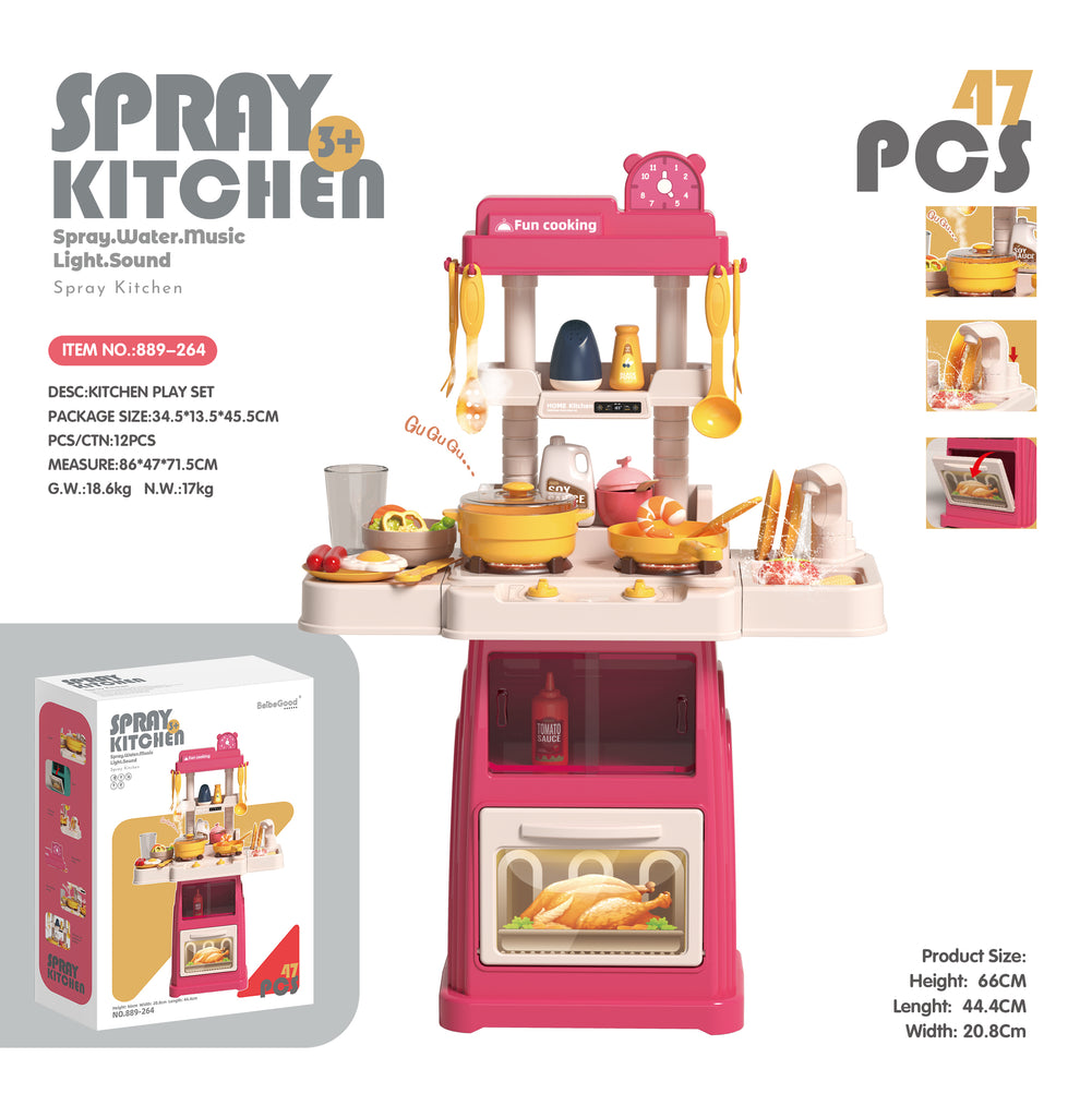 Piqoqo Kitchen Set Red