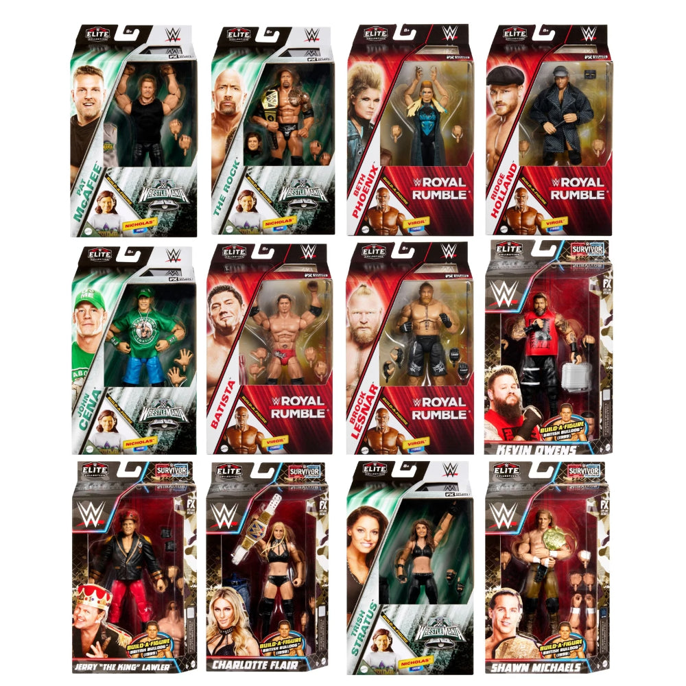 WWE Elite Premium Live Events Elites Action Figure Assortment