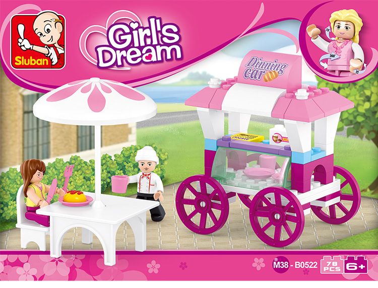 Sluban 78 Pcs Food Carriage