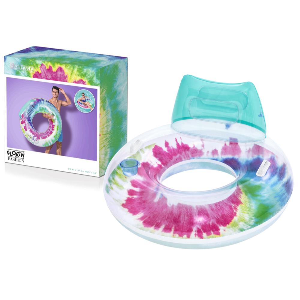 Bestway Tie Dye Swim Tube Bestway Tie Dye Swim Tube