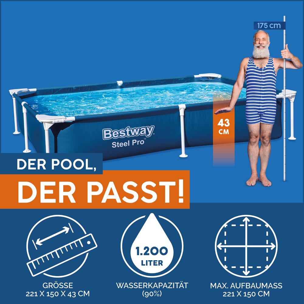 Bestway - Steel Pro 7'3 Bestway - Steel Pro 7'3