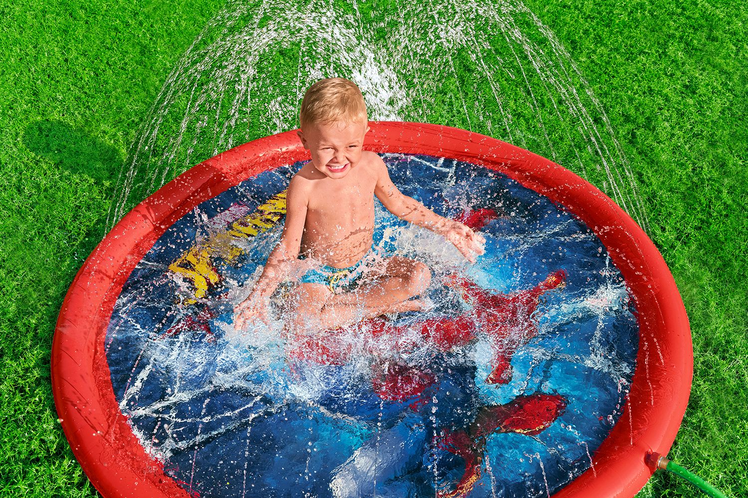 Bestway Spider Man Splash Pad 1.65M