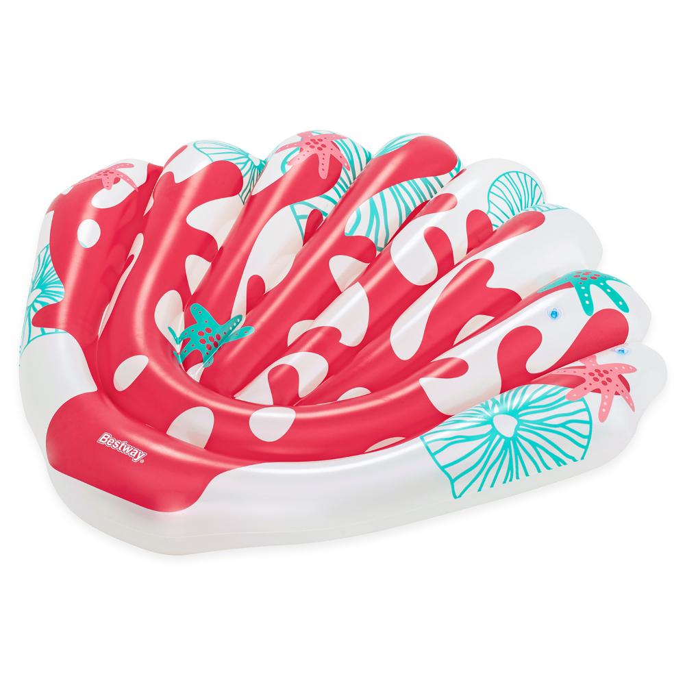Bestway Coral Bliss Pool Float 1.86M X 1.53M Bestway Coral Bliss Pool Float 1.86M X 1.53M