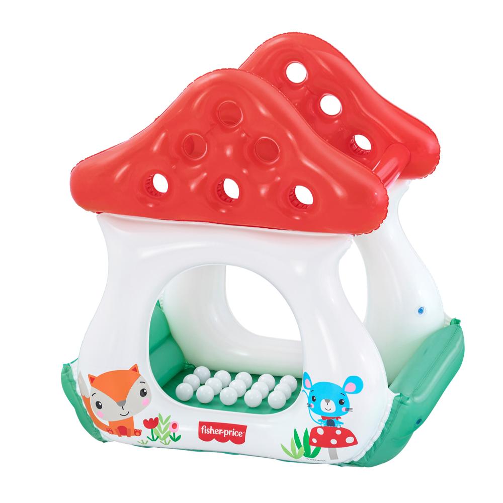 Bestway Fisher Price Merry Mushroom Ball Pit 1.07M X 91Cm X 1.10M Bestway Fisher Price Merry Mushroom Ball Pit 1.07M X 91Cm X 1.10M