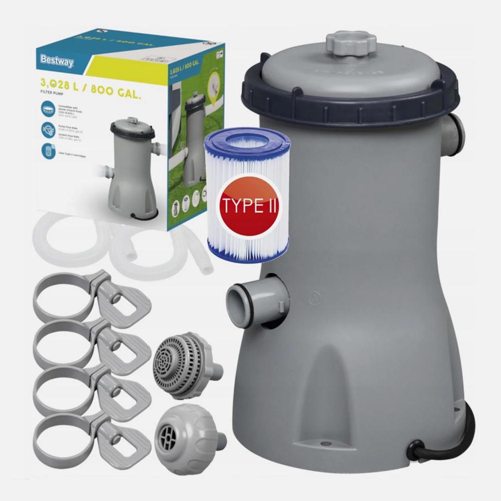 Bestway Flowclear Filter.Pu.Mp.Regular 800Gal Bestway Flowclear Filter.Pu.Mp.Regular 800Gal