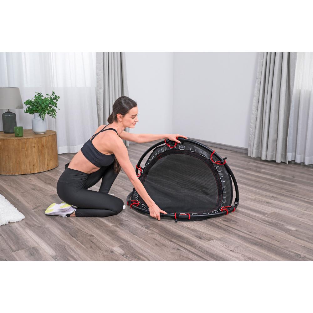 Bestway Aerobounce Exercise Trampoline, Red, Youth Adult 1.02M X 1.35M