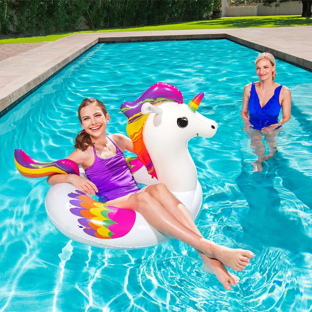 Bestway 119cm x 91cm Fantasy Unicorn Swim Ring