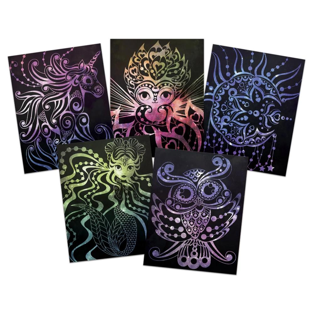 Nebulous Stars Scratch & Sketch, Scratch Art Set Nebulous Stars Scratch & Sketch, Scratch Art Set