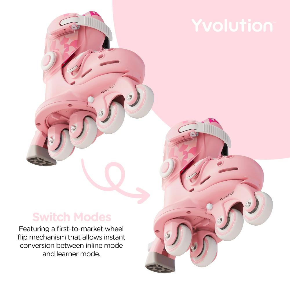 Yvolution Twista Skates Pink Yvolution Twista Skates Pink