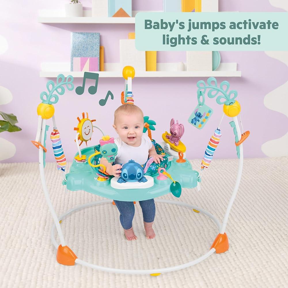 Bright Starts Stitch Little Ohana Activity Jumper Bright Starts Stitch Little Ohana Activity Jumper