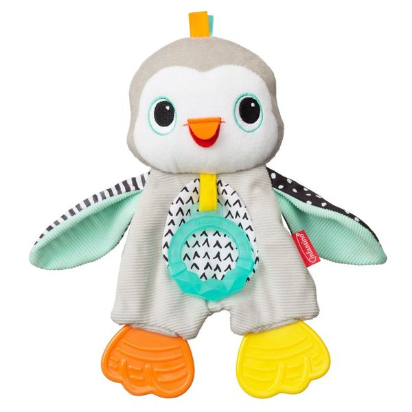 Infantino Cuddly Teether Penguin