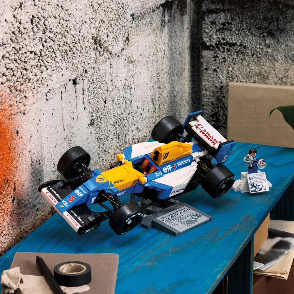 LEGO® ICONS™ Williams Racing FW14B & Nigel Mansell LEGO® ICONS™ Williams Racing FW14B & Nigel Mansell