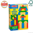 Melissa & Doug 100-Piece Wood Blocks Set