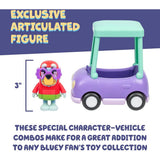 Bluey S13 Bluey Figure & Vehicle Granny Car with Janet