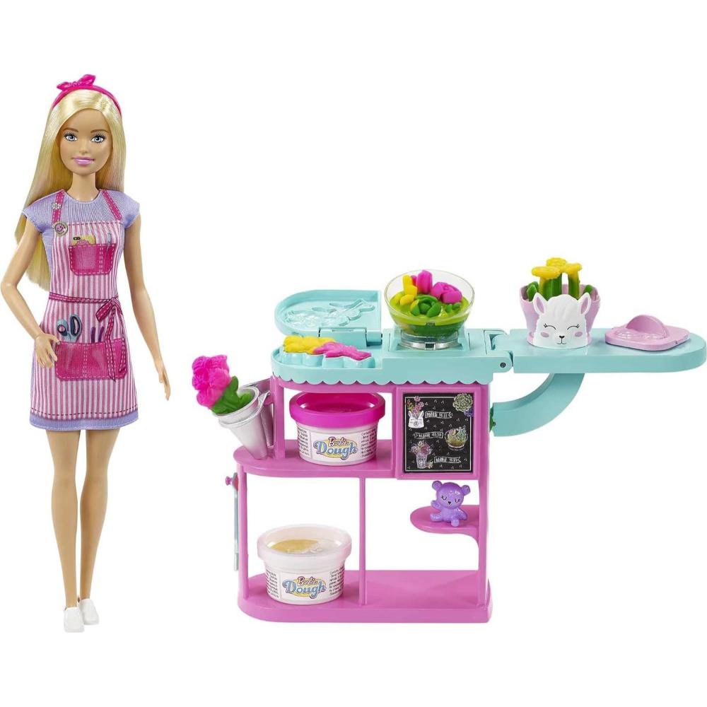 Barbie Flower Shop Owner Plays