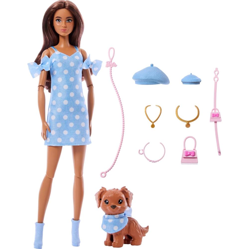 Barbie Twinning Looks Fashion Doll With Pet Dog Barbie Twinning Looks Fashion Doll With Pet Dog