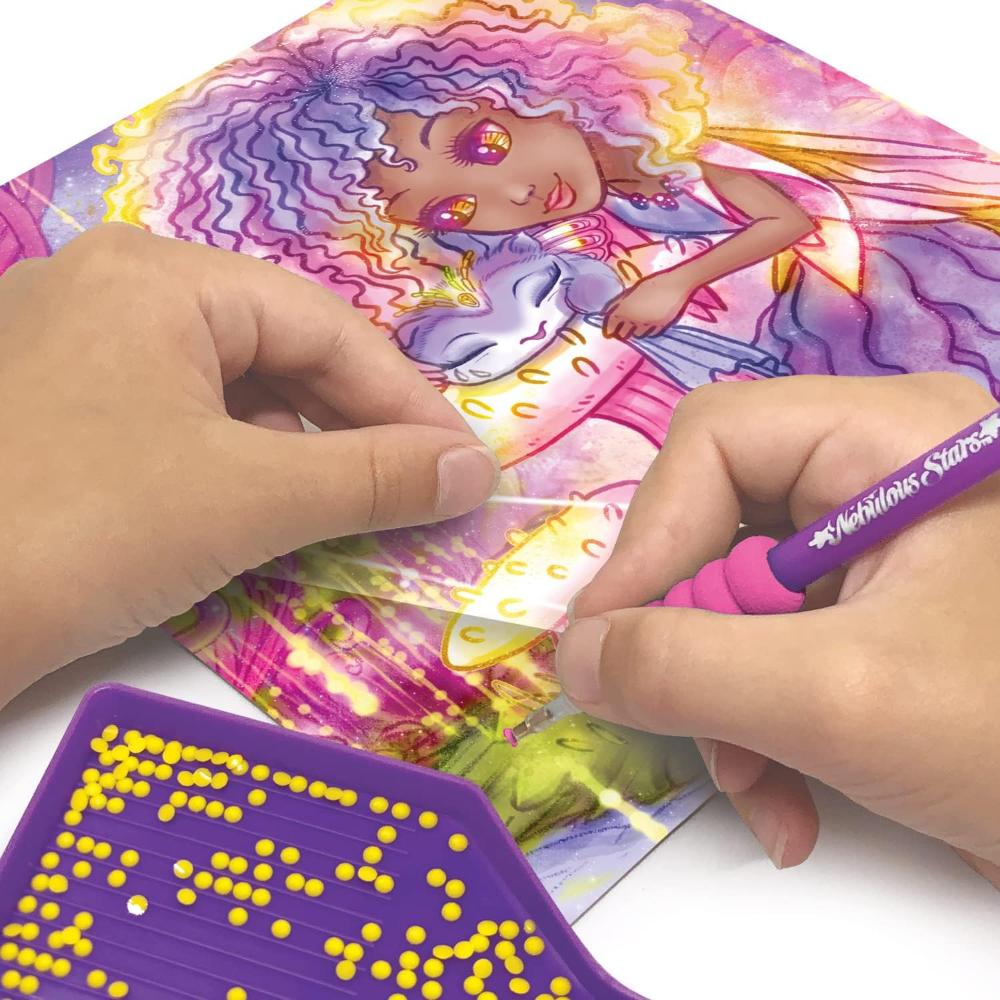 Nebulous Stars Dazzle By Number Stationery Nebulous Stars Dazzle By Number Stationery