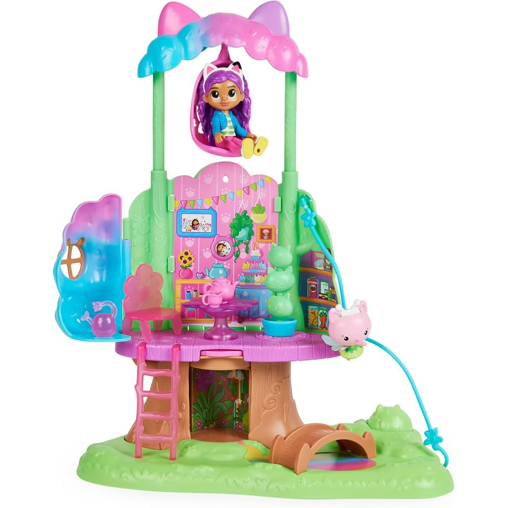 Gabbys Dollhouse Fairy Tree and Pool Party Playsets
