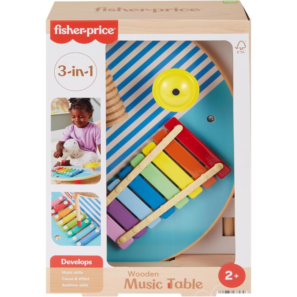 Fisher-Price Wooden Musical Table