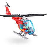ZURU Max Adventure Play Set Fire Brigade Action Building Blocks