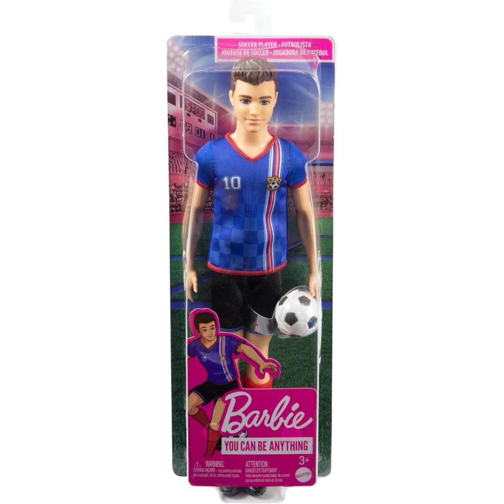 Barbie Ken Soccer Doll with Uniform & Soccer Ball Barbie Ken Soccer Doll with Uniform & Soccer Ball