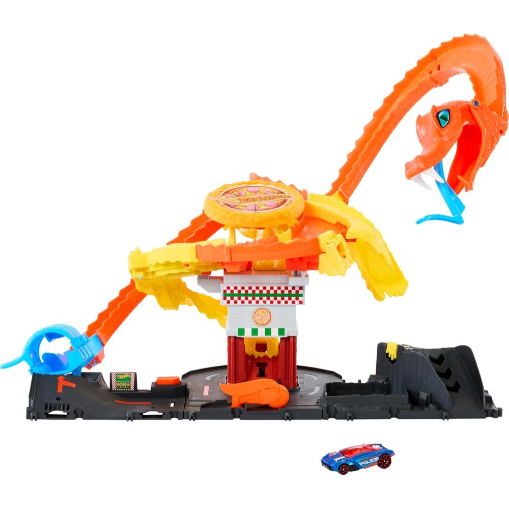 Hot Wheels City Pizza Slam Cobra Attack