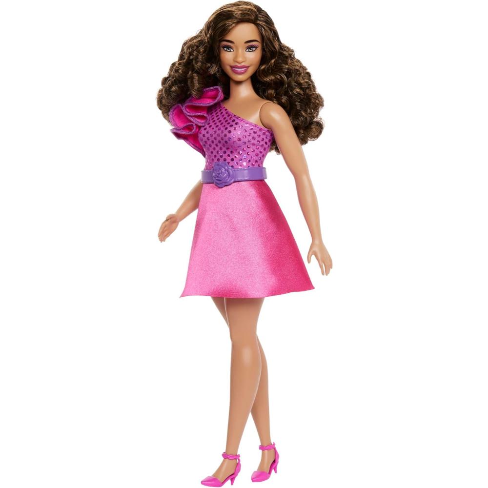 Barbie Fashionistas Sparkling Pink Dress Fashion Doll Barbie Fashionistas Sparkling Pink Dress Fashion Doll