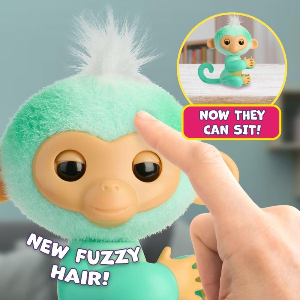 Fingerlings 2.0 Monkey - Teal Ava