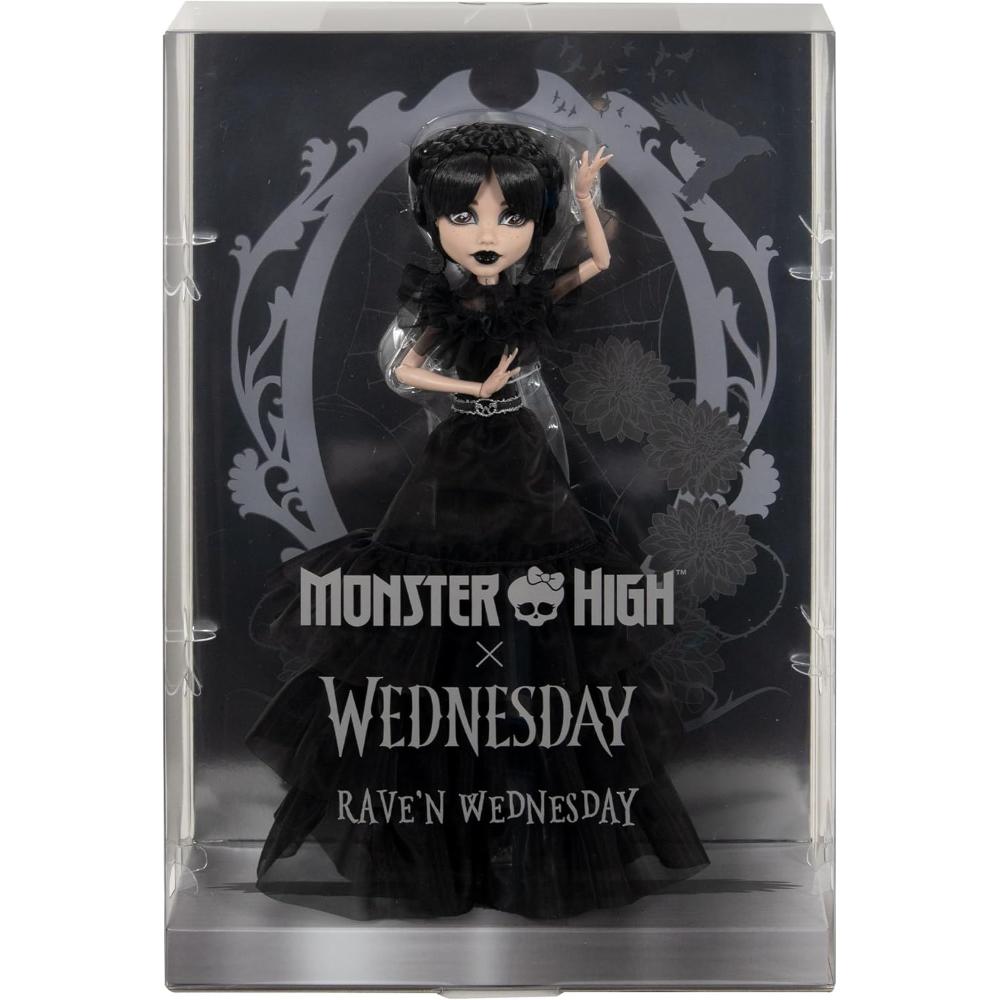 Monster High X Wednesday Rave Collectible Doll