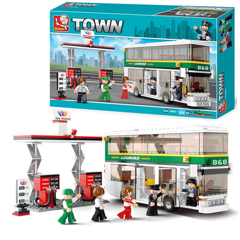 Sluban Double-Decker Bus Building Block