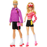 Barbie Fashionistas Set with 2 Fashion Dolls & 6 Accessories