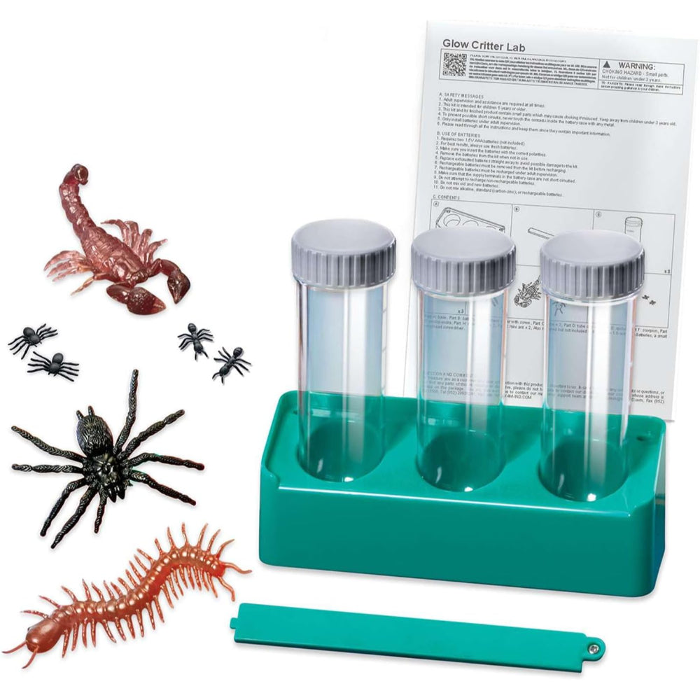 4M KidzLabs Glow Critter Lab
