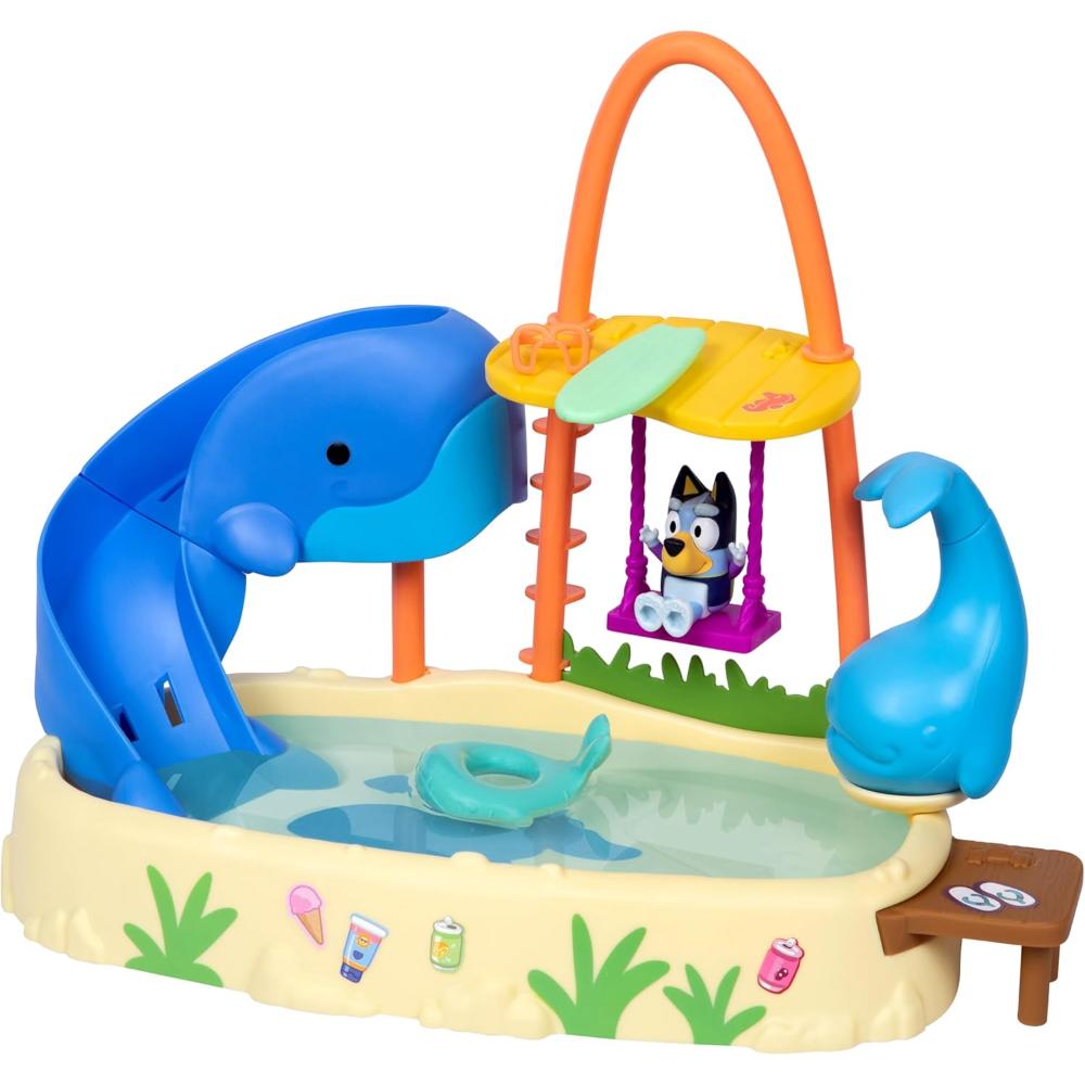 Bluey S13 Bluey's Color Change Whale Island Playset